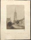 Photographie de l'église de Bernières-sur-Mer, par Ferdinand Tillard