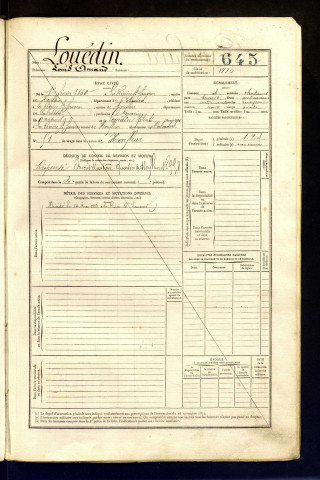 Louédin, Louis Amand