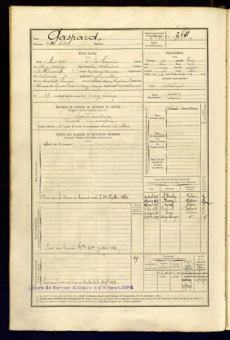 Gaspard, Victor Albert