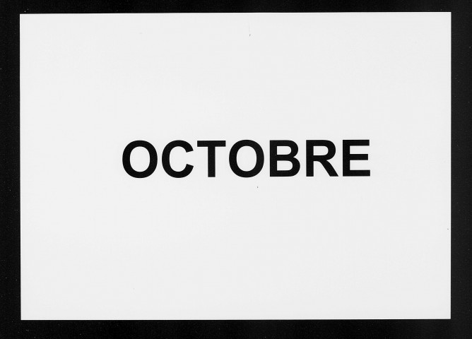 Octobre