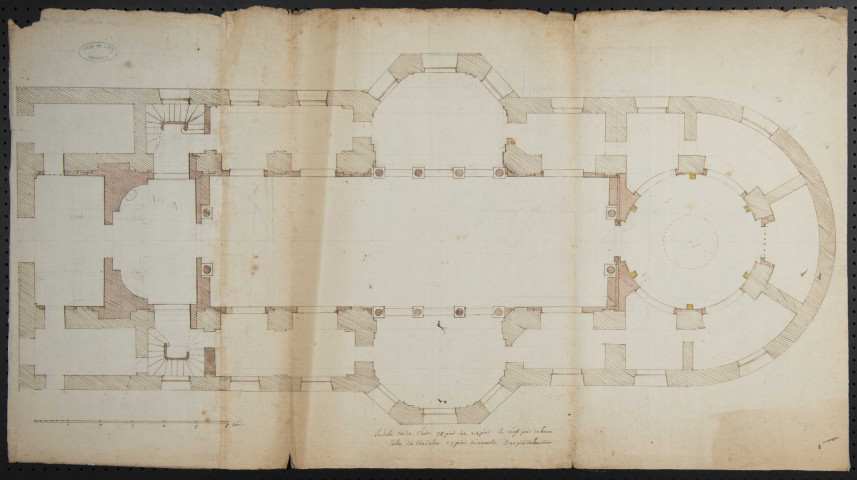 Hôtel de ville du pont Saint-Pierre (1426-1756) ; Bâtiments du pont Saint-Pierre élevés à la place de l'ancien Hôtel de ville (1756-1757) ; Hôtel de ville dans l'hôtel du Grand-Cheval, place Saint-Pierre (1718-1736, 1792-an V) ; Installation de l'Hôtel de ville au séminaire de Caen (1790-an VI) ; Plans [s.d.]