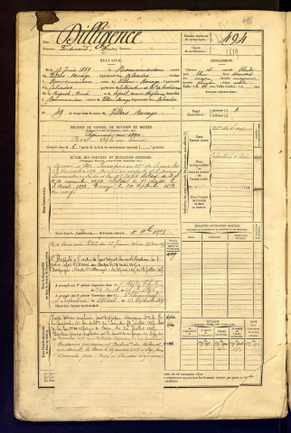 Dilligence, Ferdinand Henri