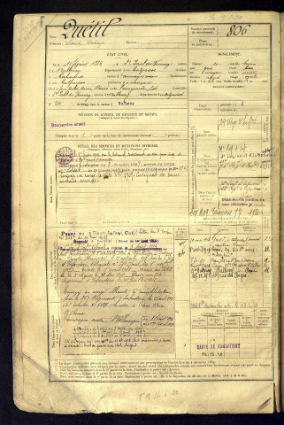 Quetil, Louis Octave