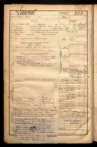 Laurent, Désiré Marie
