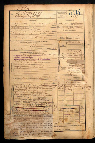 Lebourg, Robert Auguste Eugène Arthur