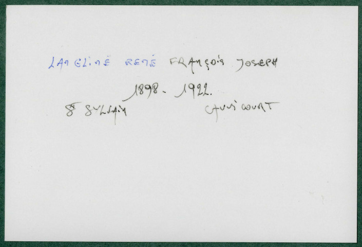 Photos des frères Hoorelbeke, soldats belges