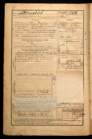 Duclos, Louis Maxime Alphonse