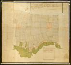 Plan de la paroisse de Vaux-sur-Seulles établi par l'abbaye