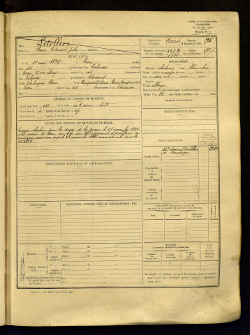 Letellier, Henri Edouard Jules