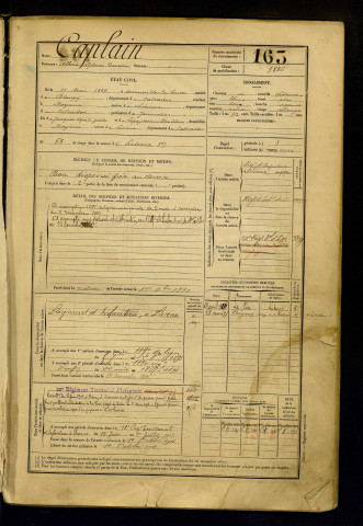 Caplain, Albert Alphonse Donatien