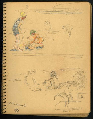 Carnet de croquis, par Adrien Voisard-Margerie