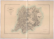 Carte topographique du canton de Livarot par Simon, géomètre en chef du cadastre