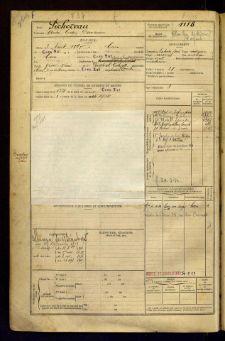 Pichereau, André Georges Pierre