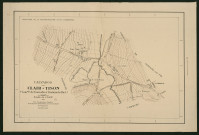 Plans topographiques hameau de Clair-Tison (Tournebu).