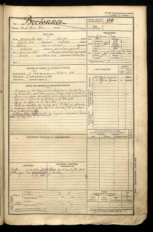 Bretonnet, Paul Henri Léon