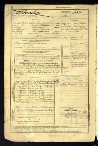 Panthou de, Joseph François Guillaume Marie Lanfranc