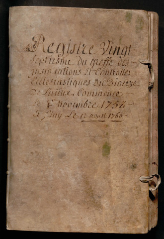 4 novembre 1758-12 octobre 1760