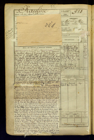 Rauline, André Marcel Arthur