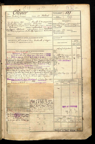 Olivier, Gabriel Marius