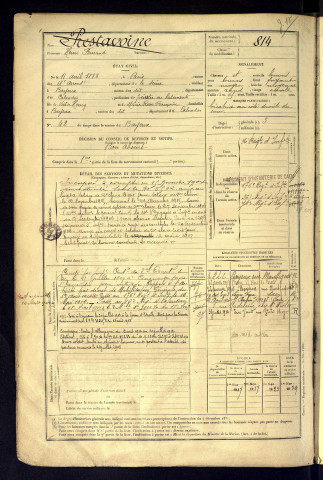 Prestavoine, Henri Fernand