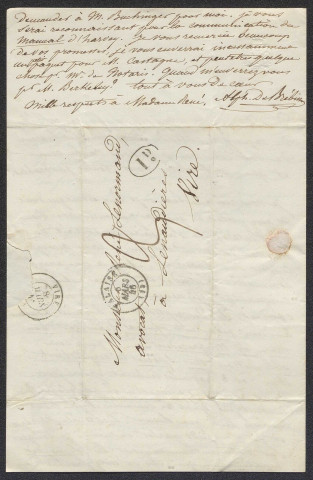 Lettres de Brébisson à Lenormand de 1846 à 1850 (lettres n°201 à 237)