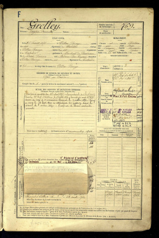 Grelley, Eugène François