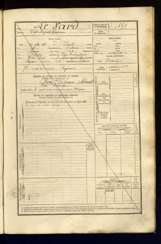 Le Vard, Victor Auguste Olivier