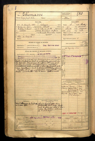 Thomasse, Georges Joseph Victor