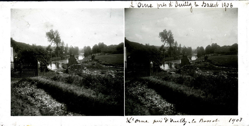 Ouilly-le-Basset (Pont-d'Ouilly) : l'Orne (photo n°37)