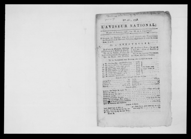 Aviseur national (L')