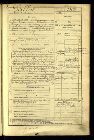 Pallot, Rasiphe Emile Louis