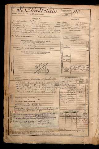 Le Chastelain, Adolphe François Gustave