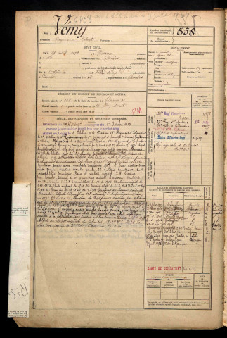 Vémy, Raymond Robert