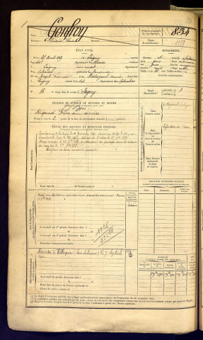 Gonfroy, Frédéric Flavien