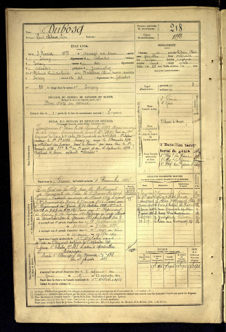 Dubosq, Louis Alphonse Léon