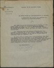 Ordres des autorités allemandes, port de l'étoile jaune, défense passive, évacuation des habitants... (1939-1956)
