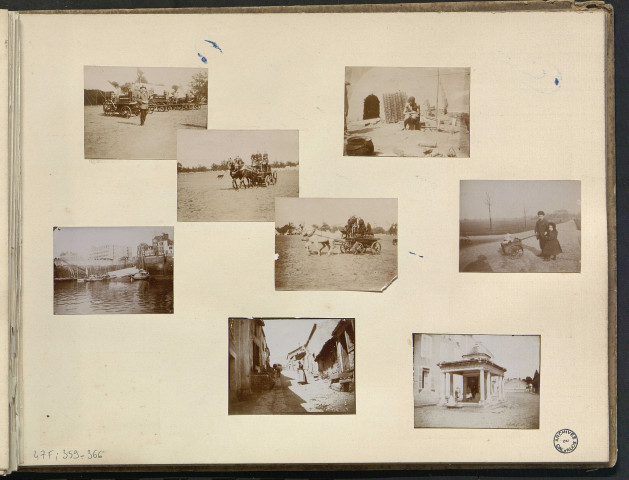 Rue montante dans un village (photo n°365)