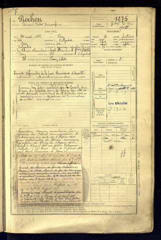 Piochon, Edouard Victor Emmanuel