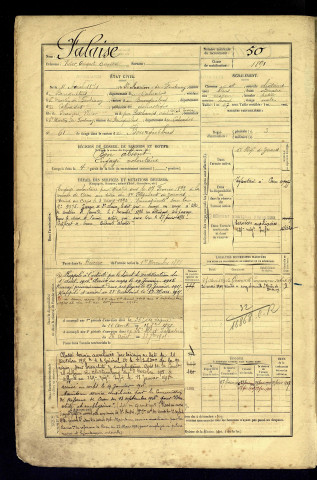 Falaise, Victor Auguste Adrien