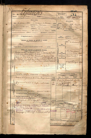 Lefrançois, Auguste Gaston