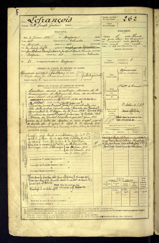 Lefrançois, Paul Joseph Gaston