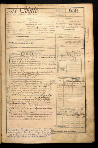 Le Cointe, Marcel Frédéric Albert