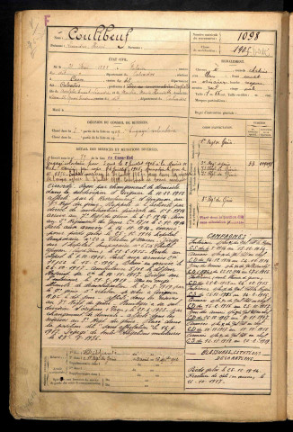 Coulibeuf, Léandre Henri