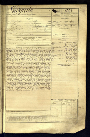 Vidgrain, Joseph Emmanuel François