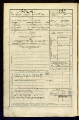 Marie dit Le Poste, Gustave Adolphe