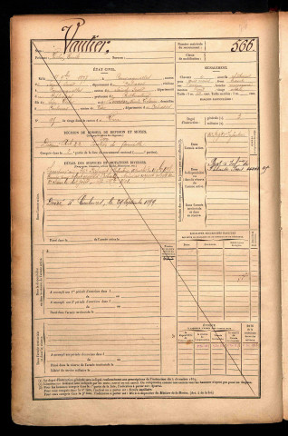 Vautier, Victor Emile