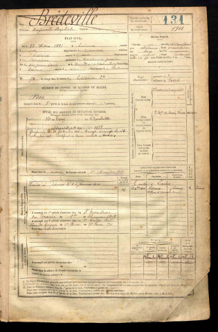 Brédeville, Raymond Baptiste