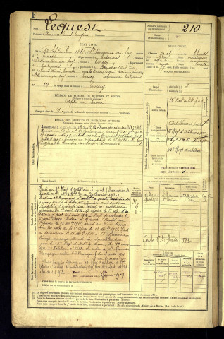 Lequest, Maurice Louis Eugène