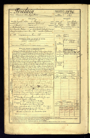 Poulain, Edouard Félix Auguste