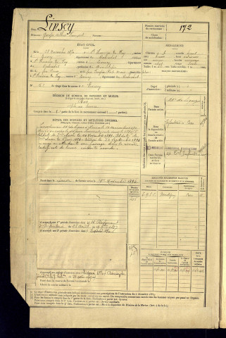 Linsey, Georges Arthur François